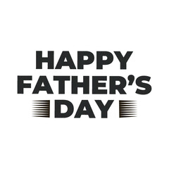 Happy Father's Day, Typography T shirt Design, Vector, Illustration