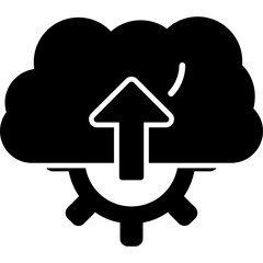 Cloud Uploading Icon