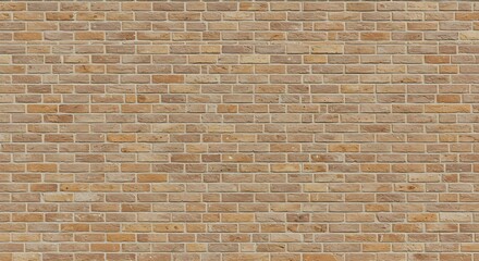 Beige brick wall background