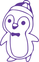 penguin vector illustration