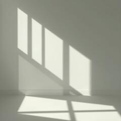 Fototapeta premium empty white room