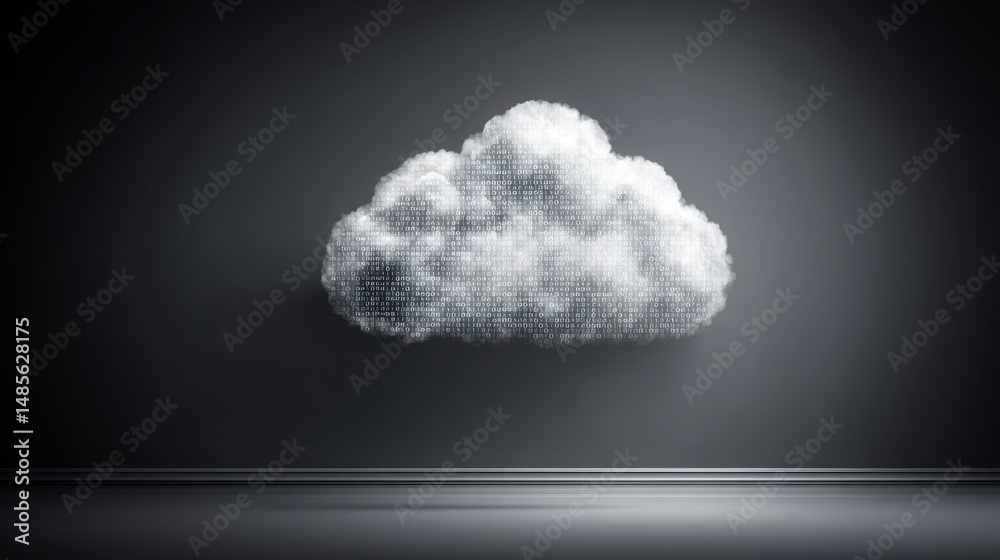 Poster cloud featuring binary code representing the global subsidy map icon concept for tracking financial 
