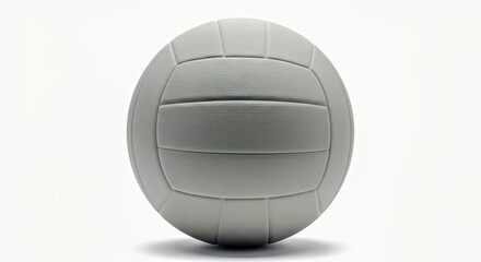 Volleyball Ball Isolated on Clean White Background