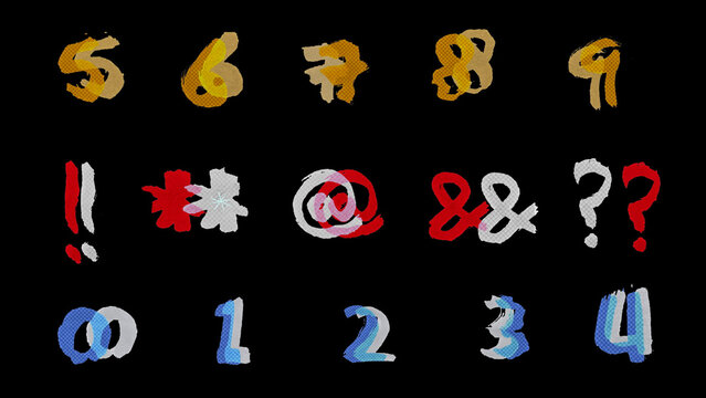 Paper Paint Digi Symbols