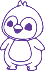 penguin vector illustration