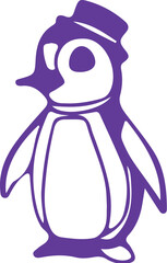 penguin vector illustration