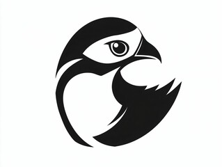 Naklejka premium Bird Logo Design