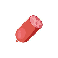 Sausage icon logo flat vector design