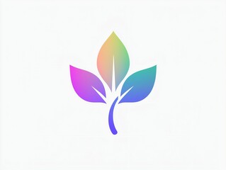 Colorful Leaf Logo