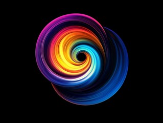 Colorful Swirling Abstract