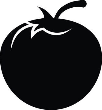 imbu fruit black silhouette on white background