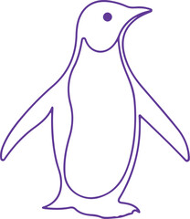 penguin vector illustration