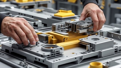 Hand edited designs for efficient manufacturing facilities