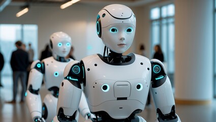 Humanoid robots transforming everyday life through art and technology