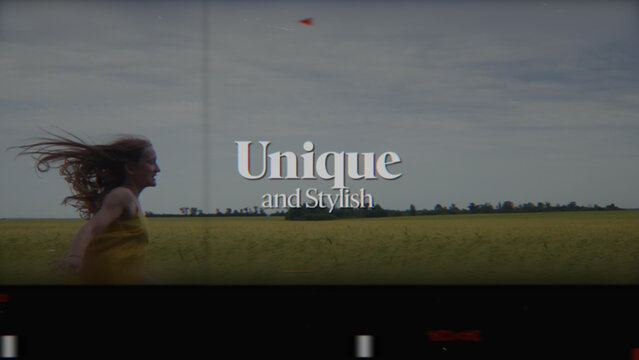 Golden Era Film Overlay Slideshow