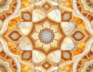 Fototapeta premium Ornamental Marble Patterned Design