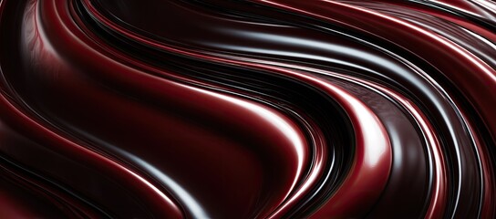 Fototapeta premium Fluid, Darkly Textured, Abstract Design