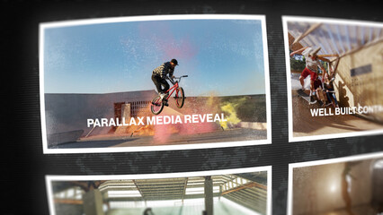 Edgy Parallax Media Slideshow