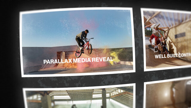 Edgy Parallax Media Slideshow