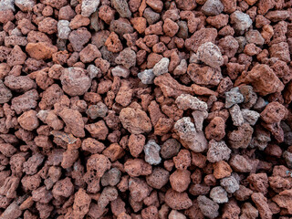 Abstract brown stones texture as background