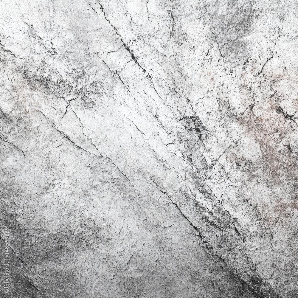 Poster textured grayscale concrete surface with cracks and grime: a detailed abstract background for creati
