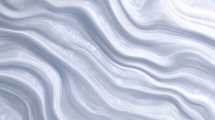 Obraz premium Abstract Blue Marble Swirls: Elegant Grey and White Liquid Texture Background