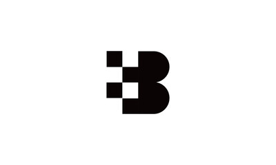 B logo design