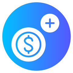 add gradient icon