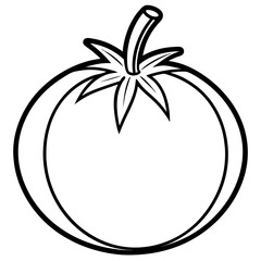 Cherry Tomato Vector Illustration