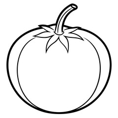 Cherry Tomato Vector Illustration