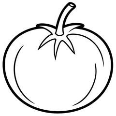 Cherry Tomato Vector Illustration