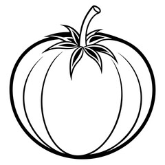 Cherry Tomato Vector Illustration