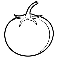 Cherry Tomato Vector Illustration