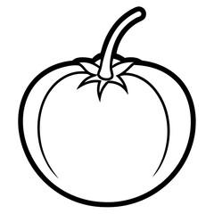 Cherry Tomato Vector Illustration