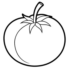 Cherry Tomato Vector Illustration