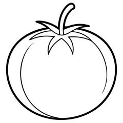 Cherry Tomato Vector Illustration