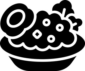 Fried rice icon