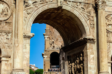 Arco di Costantino. Roma, Italia