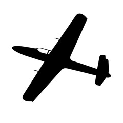 Obraz premium Download airplane silhouette vector image for free aviation clip art and aircraft design needs