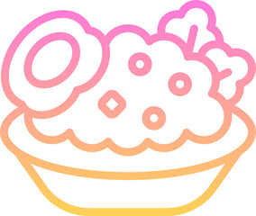 Fried rice icon