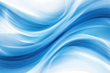 Naklejka premium Abstract Blue Wave Background