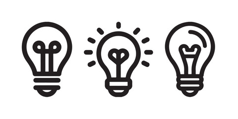 Bulb Icon, light bulb icon, idea icon