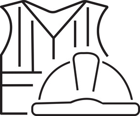 Helmet vector art design 