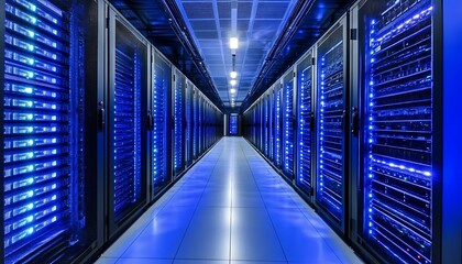 Server room interior