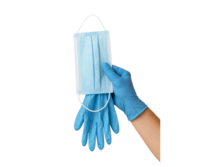 gloves isolated on transparent or white background PNG