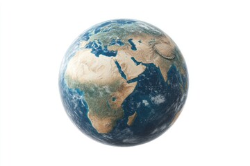 Earth, a detailed globe view