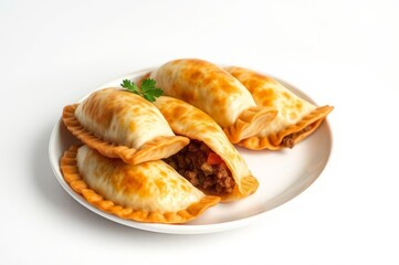 Golden Crispy Beef Empanadas