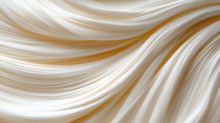 Obraz premium Wavy Blonde Hair Texture