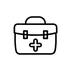 Icon of a doctorchest / first aid kit