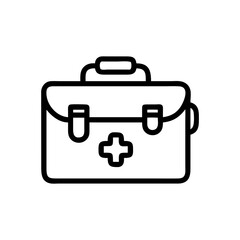 Icon of a doctorchest / first aid kit